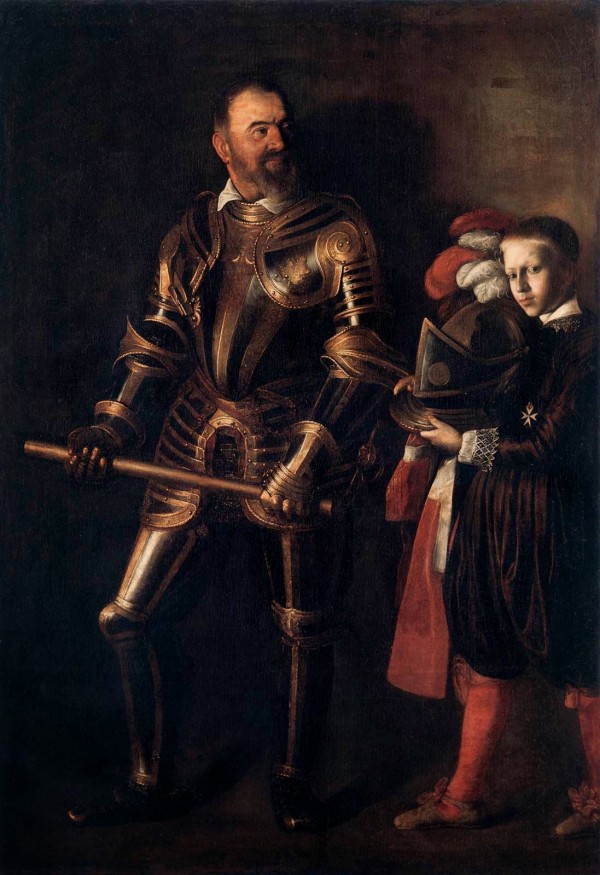 Knight of Malta by Caravaggio